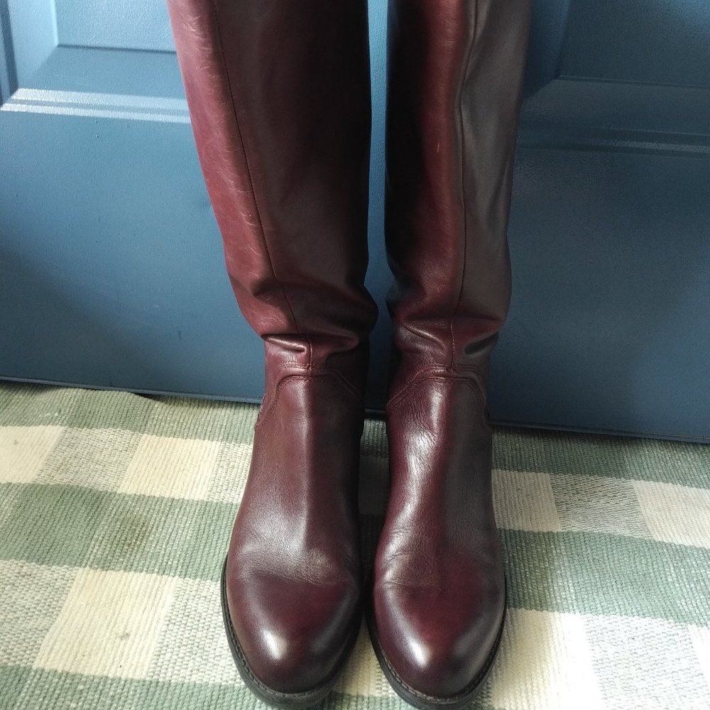 Franco Sarto Brown Riding Boots